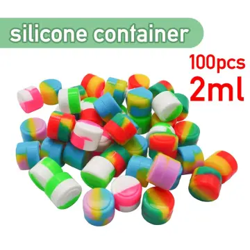 Silicone Wax Container, 3mm Puck