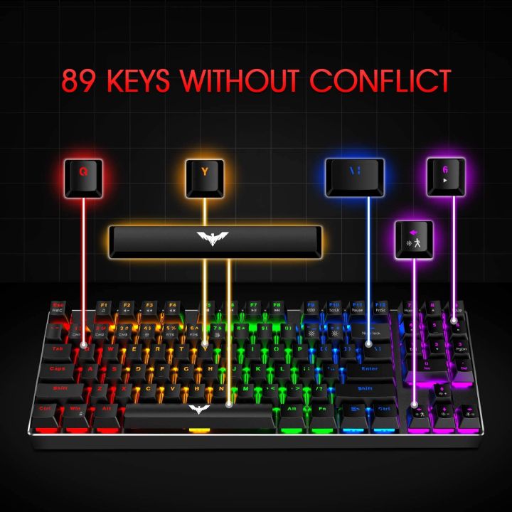 havit-kb486l-mechanical-gaming-keyboard-4800dpi-6-button-mouse-and-mouse-pad-kit-rgb-backlight-red-switches-89-keys-keypad