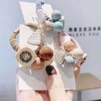 South Korea Fresh Women Hair Tie Hair Ornament Simple Hair Band Hair Rubber Band Bracelet Hair Rope Ring Ponytail Holder