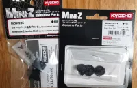 Kyosho MINI-Z ฐานล้อส่วนต่อขยายบล็อกชุดเกียร์เดือยสำหรับรถ RC Mini-Z AWD MA020