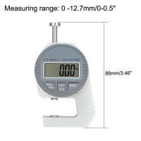 TAC เครื่องวัดวัดความหนาความหนาดิจิตอลความแม่นยำสูงจอแสดงผลดิจิตอลความแม่นยำสูงอุปกรณ์วัดเส้นผ่าศูนย์กลางมุก