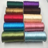 【YD】 2MM 10-225meters Chinese Knot Cord Silk 35colors for String Necklace