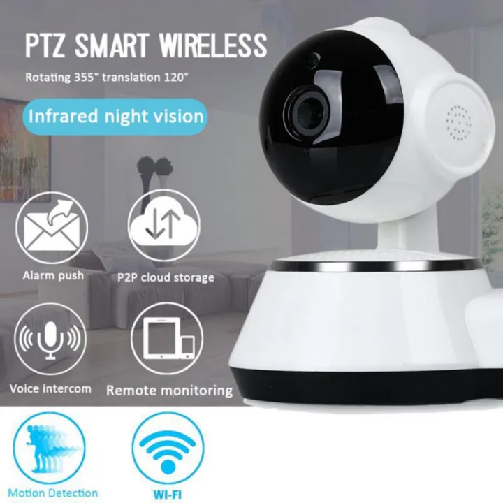 IP Camera Black Smart HD Cloud Home Security Camera Realtime