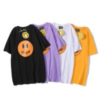 d-w house เสื้อยืดแขนสั้นผ้าฝ้าย justin bieber same unisex q