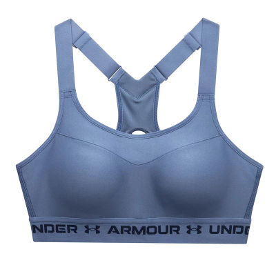 สปอร์ตบราแบบHigh-Supportแบรนด์Under Armourของแท้ รุ่นHigh Crossback Sports Bra (1355109-470)