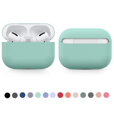 Silicone Case for Apple Airpods Pro 1 Case Wireless Bluetooth Earphones Protective Cover for AirPods Pro 2019 Shock-proof Case