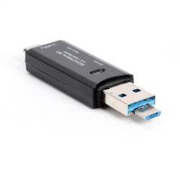 3.0 USB ความเร็วสูงแบบ3 In 1การ์ดรีดเดอร์ USB หน่วยความจำ OTG ชนิด C สำหรับ TF/Mirco SD