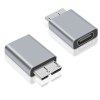 [Hot K] USB ประเภท C 3.1หญิง USB 3.0 Micro B Data Sync สายเคเบิลอะแดปเตอร์สำหรับฮาร์ดไดรฟ์สายภายนอกแบบพกพา SSD HDD