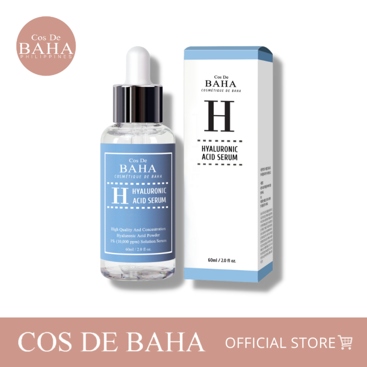 Cos De BAHA Hyaluronic Acid Serum 60ml (HS) Pure Hyaluronic Acid Serum ...