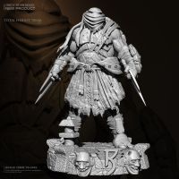 78mm Resin model kits figure colorless and self-assembled TD-3452