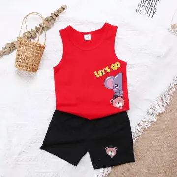 Girl's 2-Piece Sando Tank Top Set