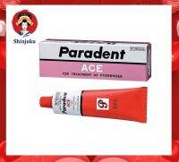 สินค้าฉลากญี่ปุ่น ของแท้ 100%  Paradent ACE For Treatment of Pyorrhoea ยาสีฟันสำหรับผู้มีอาการเหงือกร่น ขนาด 40 กรัม