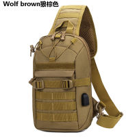 SUUTOOP Men Hiking Military Tactical Shoulder Bag Outdoor Fishing Camping Sports Trekking Climbing Crossbody Chest Bag For Male