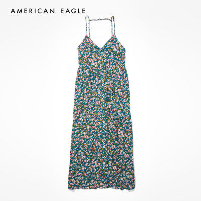 American Eagle Button Front Midi Dress ชุดเดรส ผู้หญิง มิดี้ (EWDR 039-5551-395)
