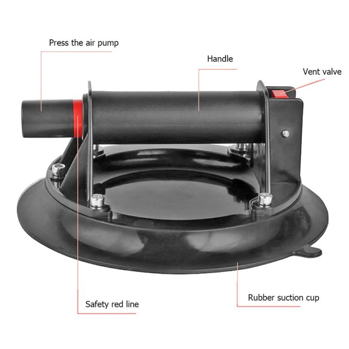 cw-8inch-150kg-anti-skid-strong-load-capacity-suction-cup-ceramic-tile-stone-glass-metal-wooden-case-plastic-battery-carrier-sucker