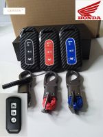 พร้อมส่ง พร้อมสต็อก เคสกุญแจรถจักรยานยนต์คาร์บอนไฟเบอร์สําหรับ Honda Pcx Pcx 2016-2020 Adv Forza300 350