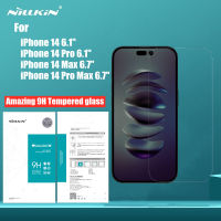 Nillkin Amazing 9H กระจกนิรภัยสำหรับ iPhone 14 Pro Max IPhone14 Max iPhone 14Pro 6.1 6.7 กระจกนิรภัยป้องกันหน้าจอ