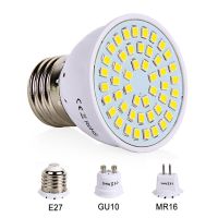 【❉HOT SALE❉】 dongdangx59 E27หลอดไฟ Led Gu10โคมไฟ Led Smd 2835 Mr16 Spotlight 48 60 80แอลอีดีโทนขาวอุ่นเย็นไฟสีขาวสำหรับของตกแต่งบ้าน Ampoule