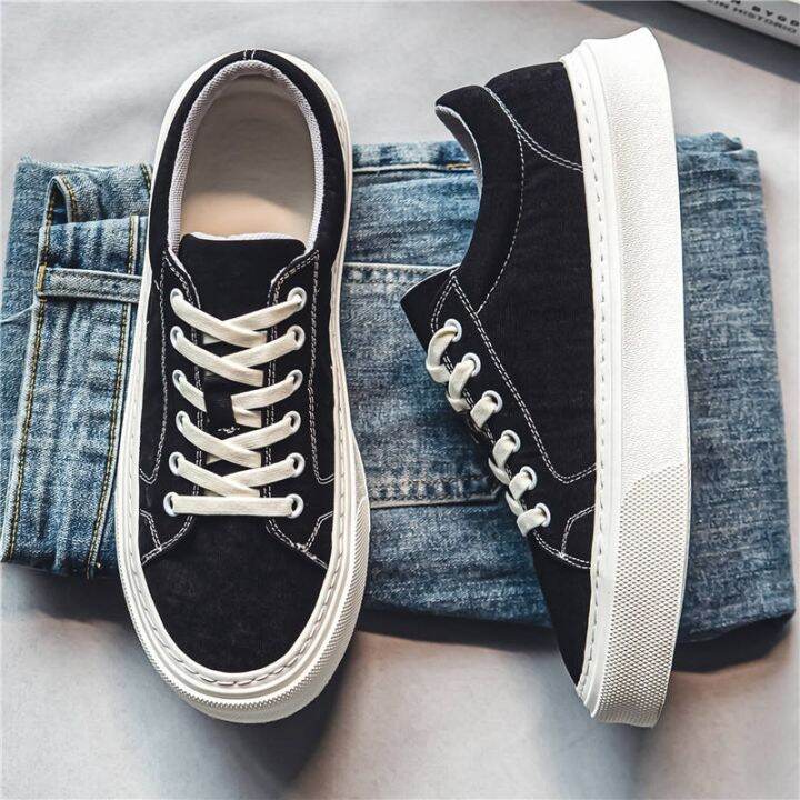 black-canvas-shoes-mens-summer-breathable-net-red-hot-style-low-top-sports-casual-sneakers-youth-soft-soled-cloth-shoes