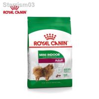 ห้ามพลาด [ลด50%] แถมส่งฟรี ✤Royal Canin Mini Indoor Adult อาหารสุนัขโต ขนาดเล็ก เลี้ยงในบ้าน อายุ 10 เดือน–8 ปี 3 กิโลกรัม