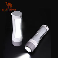 CAMEL CROWN Multifunctional Lighting ไฟฉาย LED แบบชาร์จไฟได้โคมไฟตั้งโต๊ะแบบพกพาไฟฉาย Multipurpose