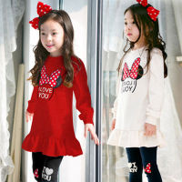 2022 Girls Clothes Sets Spring autumn Costume kids Clothing suit Two pieces Long Sleeve toddler dress Children clothing