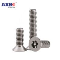 10/50Pc M3 M4 M5 M6 304 Baja Tahan Karat Enam Lobus Torx Kepala Countersunk Datar dengan Pin Tamper Bukti Anti Maling Baut Sekrup Keamanan