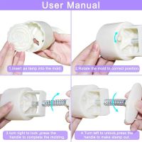 : “》{: 7ชิ้น/เซ็ตพลาสติกแม่พิมพ์ขนมไหว้พระจันทร์กดด้วยมือรูปทรงดอกไม้แม่พิมพ์คุกกี้50กรัมเครื่องมืออบแบบทำมือกดคุกกี้ฟองดองมีดตัดเค้กดวงจันทร์