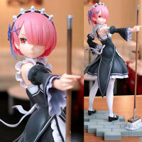 Figure ฟิกเกอร์ Re Zero รีเซทชีวิต ฝ่าวิกฤตต่างโลก Ram แรม Ver Anime ของสะสมหายาก อนิเมะ การ์ตูน มังงะ คอลเลกชัน ของขวัญ Gift จากการ์ตูนดังญี่ปุ่น New Collection Doll ตุ๊กตา manga Model โมเดล