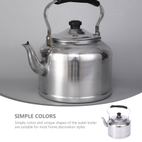 Stainless Steel Tea Kettle Handheld Water Stovetop Boiler Handle Gas Stoves Household Aluminum