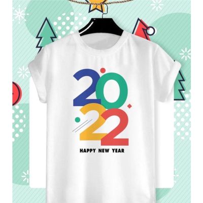 เสื้อยืดสกรีนลายปีใหม่2022