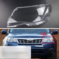 Car Front Headlight Lens Cover Replacement Headlight Head Light Lamp Shell Cover for Subaru Forester 2009-2012