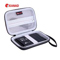 XANAD EVA ฮาร์ดกระเป๋าเก็บของสำหรับกล่องพกพาป้องกันกล่องฮาร์ดดิสก์เกมสีดำ WD