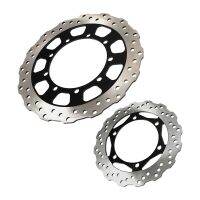 Artudatech Front and Rear Brake Disc For Kawasaki KLR 650 KLR650 2008-2018 17 16 15 14 13 Motor Parts