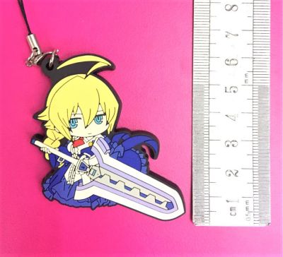 G515 BLAZBLU ES Original Japanese anime figure rubber Silicone sweet smell mobile phone charmskey chainstrap