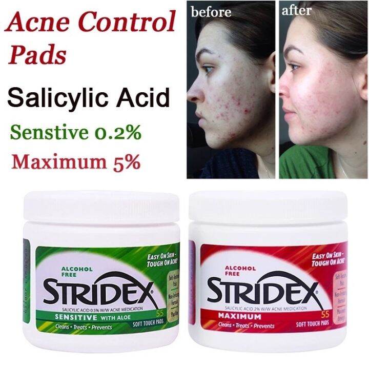 Stridex Salicylic Acid Pads Ance Treatment Salicylic Acid Cotton Pieces