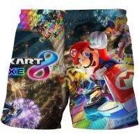 Super Mario Childrens Beachwear Boys Holiday Summer Shorts Childrens Beach Shorts Youth Lightweight Breathable Capris