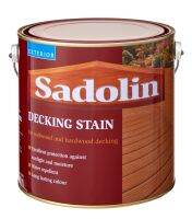 Sadolin Decking Stain ซาโดลิน เดคกิ้ง สเตน สีทาพื้นไม้ ทนการเยียบย้ำและแสงUV ทนต่อแรงขัดถู