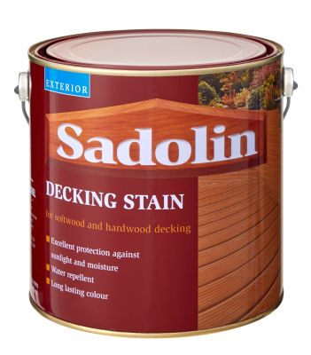 Sadolin Decking Stain ซาโดลิน เดคกิ้ง สเตน สีทาพื้นไม้ ทนการเยียบย้ำและแสงUV ทนต่อแรงขัดถู