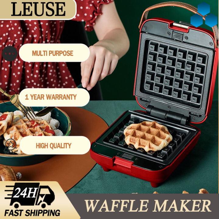 Waffle Maker 2 in 1 Electric Sandwich Pancake Bread Maker, WP-938 For  Kitchen Cooking Camping Outdoor Non-Stick Home Kitchen Appliances