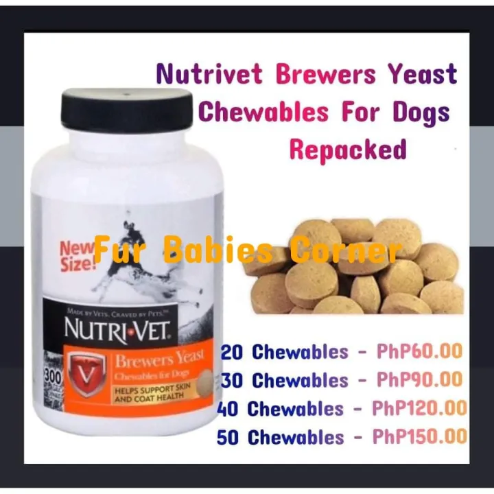 Nutri-Vet Brewers Yeast (Repacked) For Puppies and Adult Dogs | Lazada PH