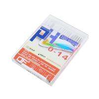 Allwin 100 Strip 0-14PH 4 สีกระดาษทดสอบกรดอัลคาไลน์มิเตอร์ระบุสำหรับ SOLUTION