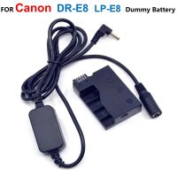 DR-E8 LP-E8 Dummy Battery+12V-24V Step-Down Power Cable For Canon EOS Rebel T2i T3i T4i T5i 550D 600D 650D 700D Kiss X4 X5 X6