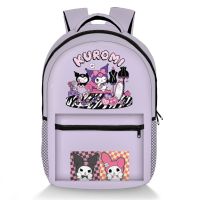 Sanrio Kuromi Pochacco Backpack for Women Student Large Capacity Breathable Printing Personality Multipurpose Bags