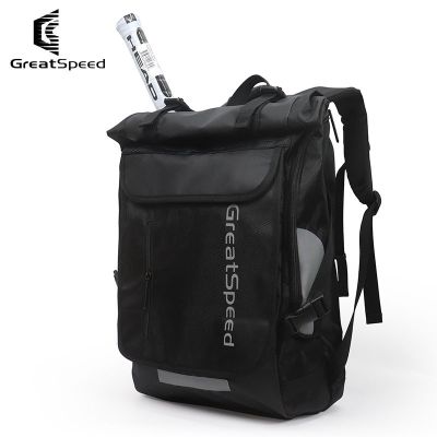 ★New★ badminton bag womens backpack tennis bag mens backpack wear-resistant waterproof high-end large capacity