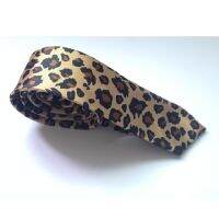 HOOYI Leopard print tie slim ties for man party polyester neckties 5cm 2019 gift Ties