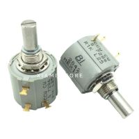 ใหม่7286 R2K R5K R10K 2W โรตารี่ wirewound Potentiometer Connector 7286 R10KL 25 Bi ค่ะ