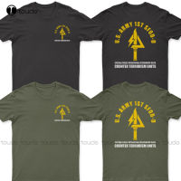 New Army Special Forces Operational Detachment Delta Force 1St Sfod-D T-Shirt Size White Shirt Cotton Tee Shirts S-5Xl