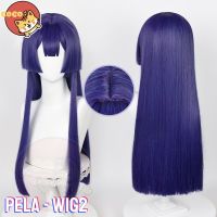 Cocos Game Honkai Star Rail Pela Cosplay Wigs Game Star Rail Cos Silvermane Guards Pelageya Cosplay Violet Wigs