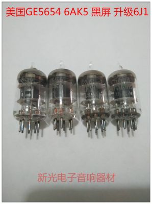 Audio vacuum tube Brand new American GE 5654 tube black screen generation Beijing 6J1 403A 6AK5 EF95 6m1 6j1 sound quality soft and sweet sound 1pcs